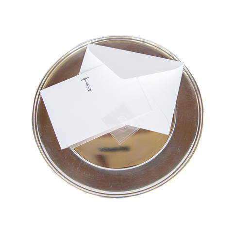 Gift Enclosure Card - Corkscrew (Qty 4)