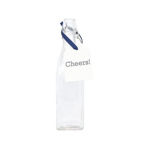 Hang Tags - Cream "Cheers!" (Qty 4)